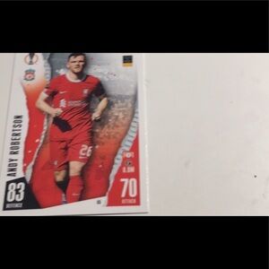 Soccer card